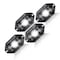 Oracle Lighting LED White 12 Volt DC 6 Watt Each 600 Lumens Each 4 Piece With Eight Mounting Gaskets 5875-001 - alternate 5